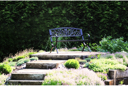 Flowers Gold Bench | 797176