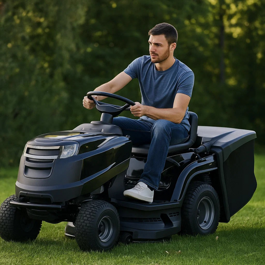 Alpina Hydrostatic Ride-on Lawnmower | 98cm/38