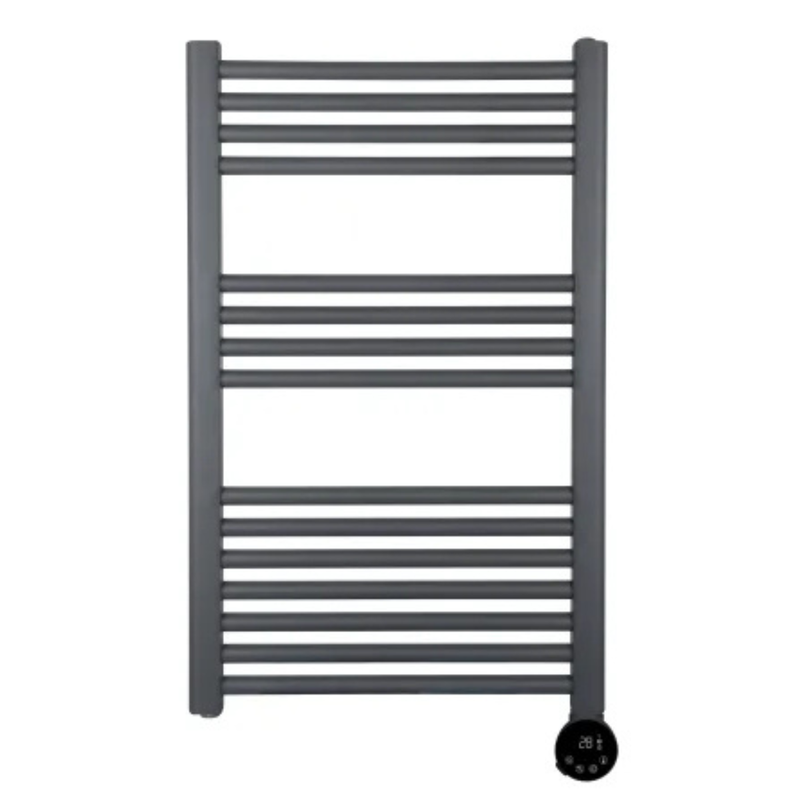 Завантажте зображення в засіб перегляду галереї, Luceco Masterplug Smartenergy Towel Rail 500W | 800X500Mm | Anthracite Grey | TWL50G80-MP
