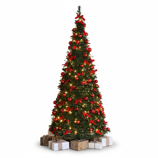 Decorated Pop-Up Pre-Lit Tree | 6ft | 301287