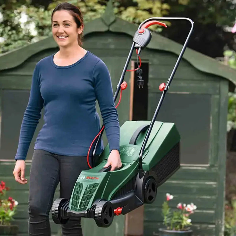 Załaduj obraz do przeglądarki galerii, Bosch Corded Lawnmower EasyRotak | 32cm | 32-225 | 240V | 1200W | 06008A6372
