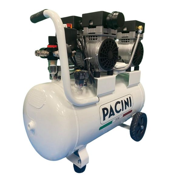 Pacini 50 Litre Electric Air Compressor | 2HP | Low Noise | 50JW