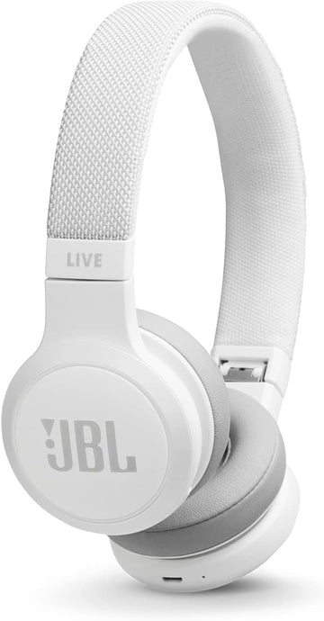 JBL LIVE400BT On-Ear Wireless Headphones | White | JBLLIVE400BTWHT