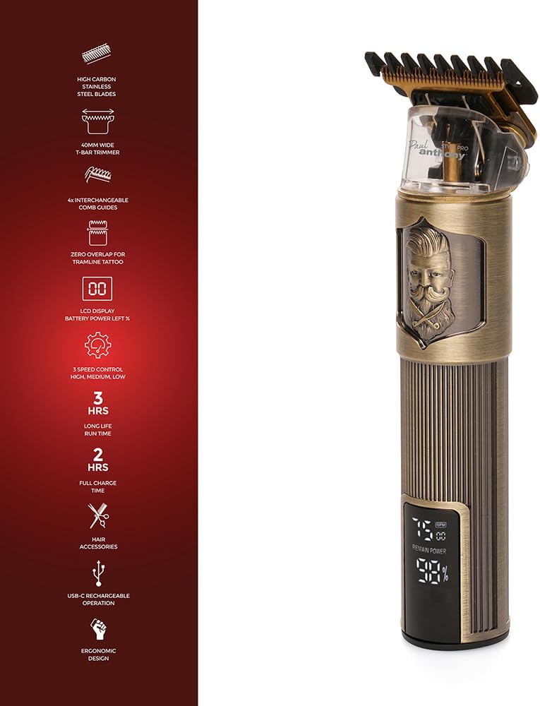 Załaduj obraz do przeglądarki galerii, Paul Anthony Style Pro USB-C Trimmer | H5136A
