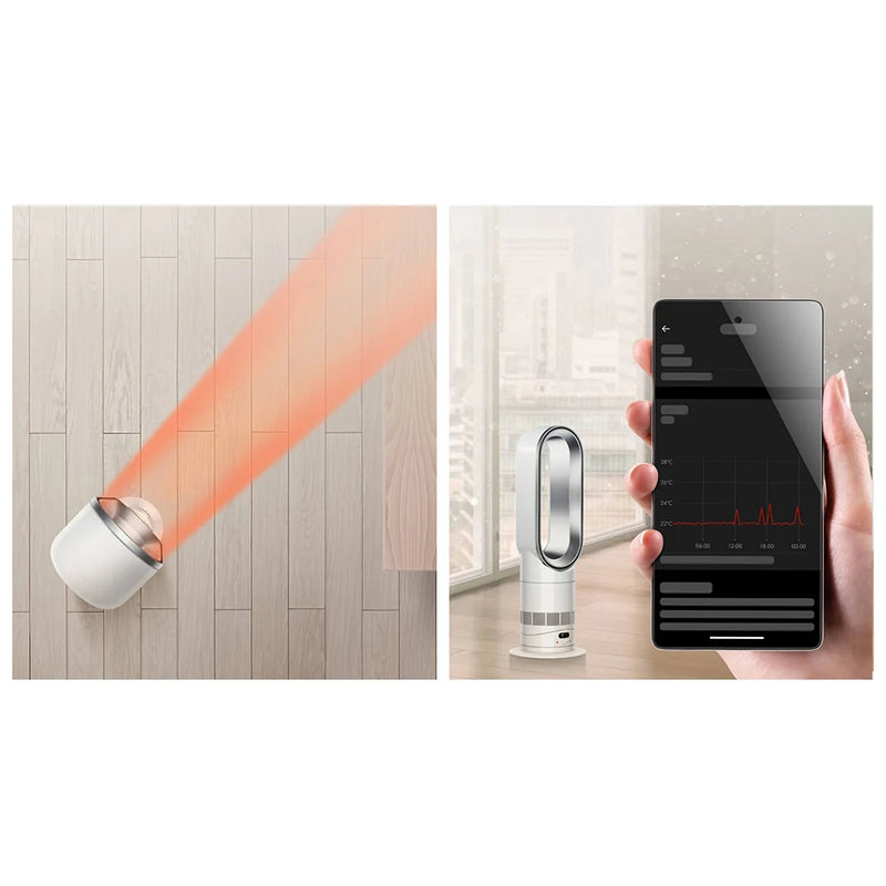 Load image into Gallery viewer, Dyson Hot+Cool Hf1 Heater And Cooling Fan | White/Silver | 586344-01
