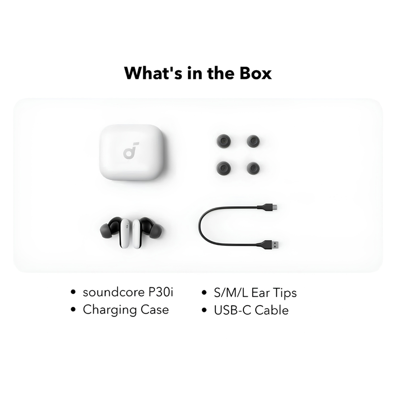 Załaduj obraz do przeglądarki galerii, Soundcore R50I Earbuds | Anc | White | A3959G21
