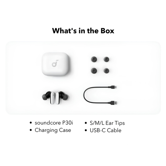 Soundcore R50I Earbuds | Anc | White | A3959G21