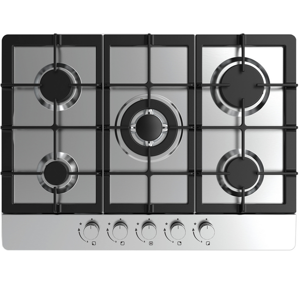 Cata 70 cm Natural Gas Hob Stainless Steel | UBGHDFFJ70.1