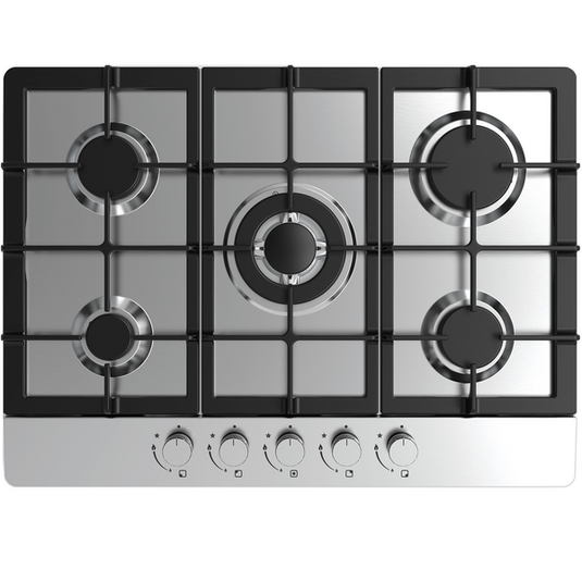 Cata 70 cm Natural Gas Hob Stainless Steel | UBGHDFFJ70.1