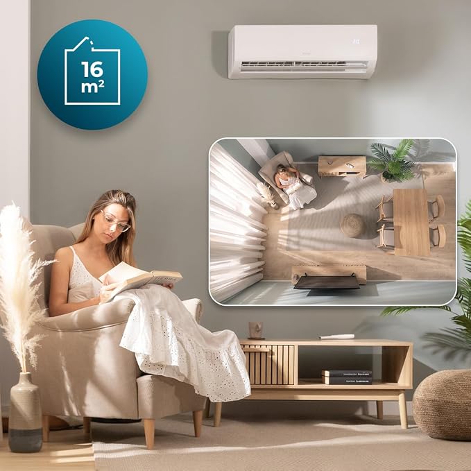 Завантажте зображення в засіб перегляду галереї, Cecotec AirClima 9000 SmartFresh Split Air Conditioner with Heat Pump 9000 BTU  Remote Control | 081818
