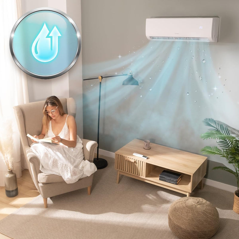 Завантажте зображення в засіб перегляду галереї, Cecotec AirClima 9000 SmartFresh Split Air Conditioner with Heat Pump 9000 BTU  Remote Control | 081818
