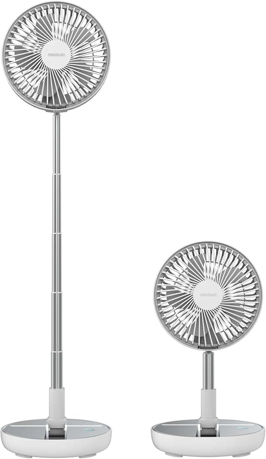 Cecotec EnergySilence 800 Foldable 8" Portable Fan With Remote Control | 7200MAH | 264174