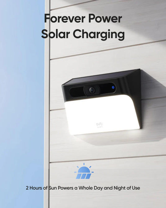 Eufy Solar Wall Light Cam S120 | T81A0311