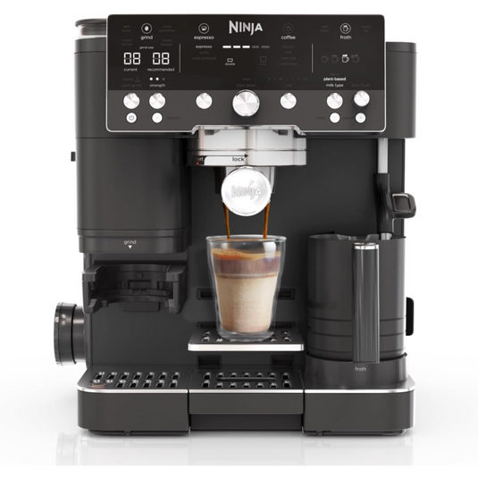 NINJA Luxe Cafe Premier Espresso Machine Black| ES601UKBK
