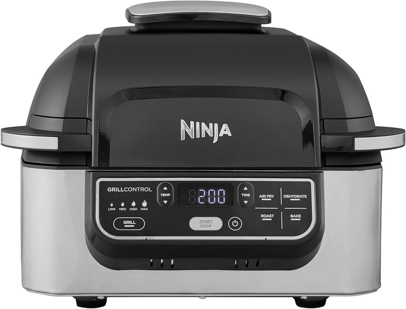 Завантажте зображення в засіб перегляду галереї, Ninja Foodi Health Grill and Air Fryer | AG301UK
