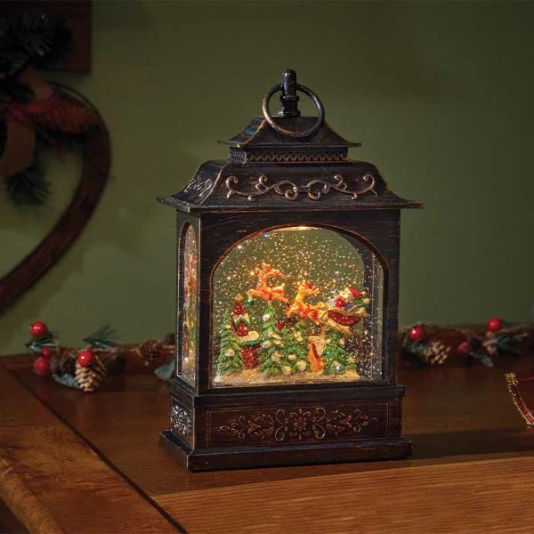 Завантажте зображення в засіб перегляду галереї, SnowSwirl Flying Santa Lantern | 2537012
