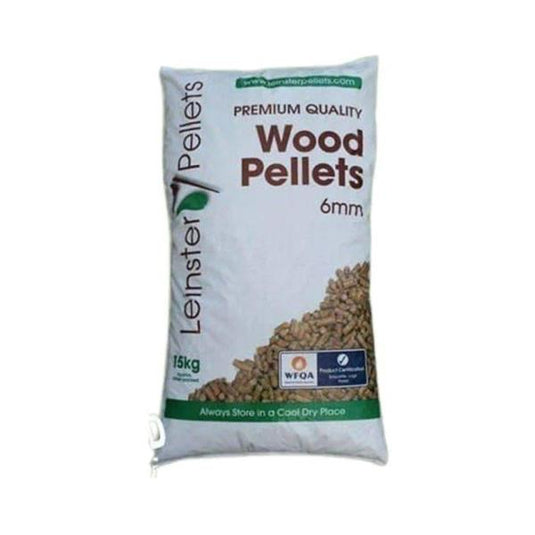 Leinster Premium Wood Pellets Bag | 15Kg | WP11