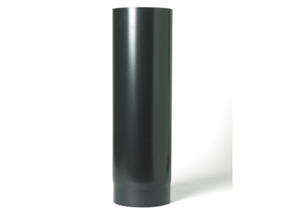 Black Enamel 500mm Flue | 6