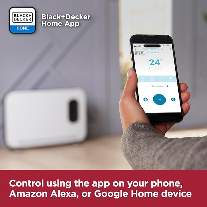 Załaduj obraz do przeglądarki galerii, BLACK+DECKER Smart Convection Heater | 2.2kW | BXCV41014GB
