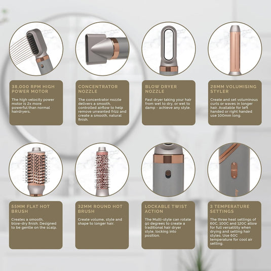 Anthony 1000W Blow & Styler | H1201