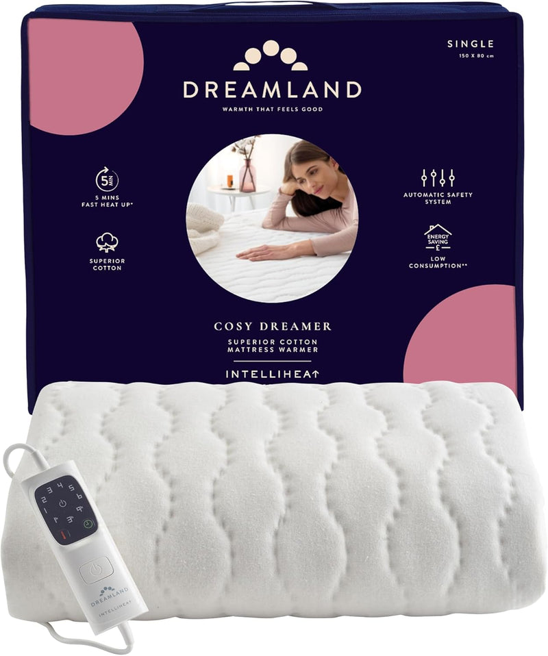 Завантажте зображення в засіб перегляду галереї, Dreamland Cosy Dreamer Superior Cotton Single Blanket  | 16994C
