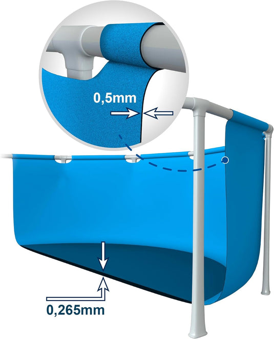 Intex Swimming Pool Metal Frame | 244 X 51 Cm | 28205