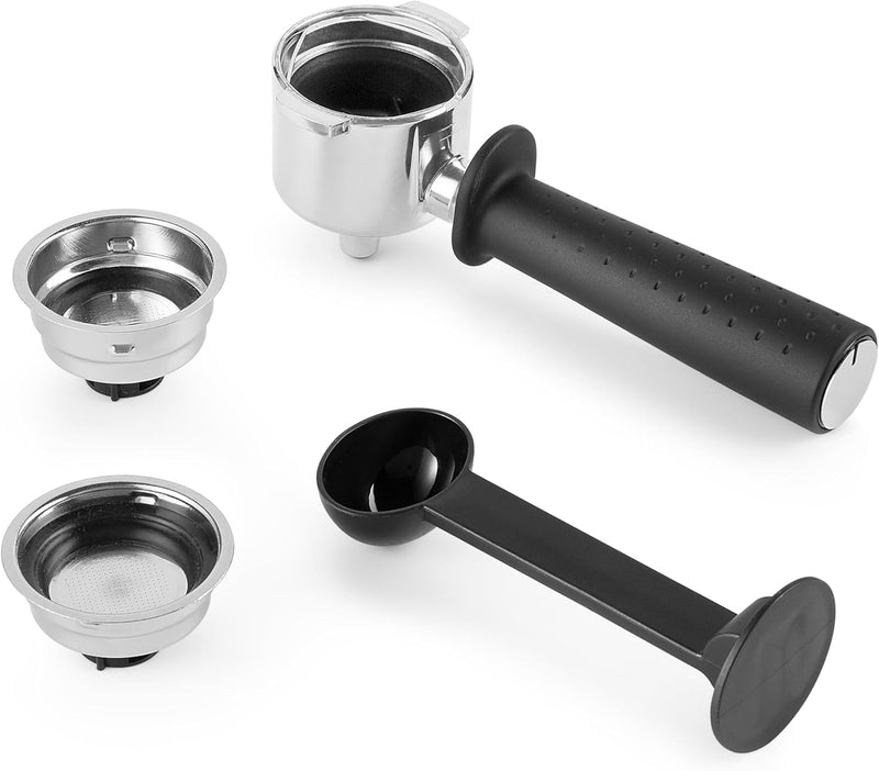 Завантажте зображення в засіб перегляду галереї, DeLonghi Stilosa Barista Espresso Machine &amp; Cappuccino Maker | Black | EC230BK
