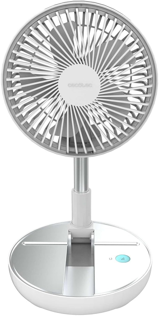 Cecotec EnergySilence 800 Foldable 8" Portable Fan With Remote Control | 7200MAH | 264174