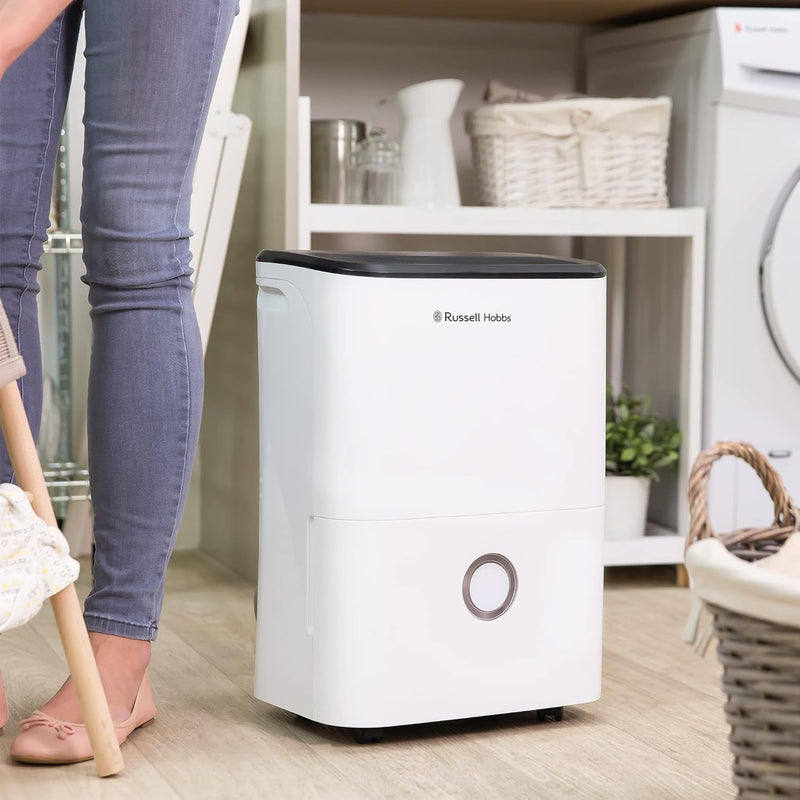 Завантажте зображення в засіб перегляду галереї, Russell Hobbs Dehumidifier | 20L | White | RHDH2002
