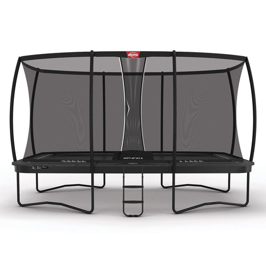 Berg Ultim Elite Regular Trampoline | 500CM/ 16FT | Safety Net DLX XL | Grey | 32.45.95.31