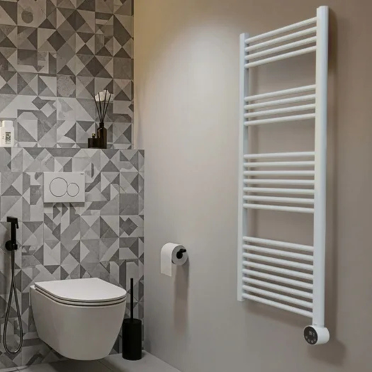 Luceco Masterplug Smartenergy Towel Rail | 1000W | 1250X500Mm | White | TWL100W125-MP