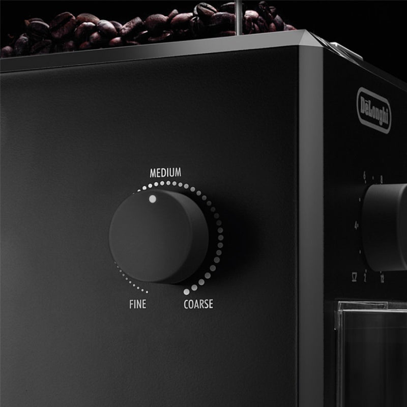 Load image into Gallery viewer, DeLonghi Stainless Steel Coffee Grinder, Electric | Black | KG79
