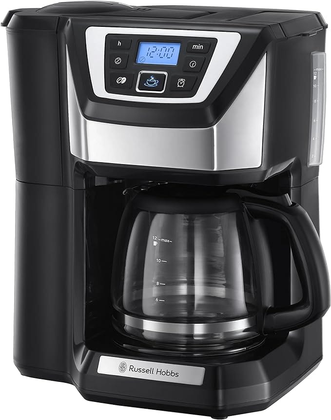 Load image into Gallery viewer, Russell Hobbs Chester Grind &amp; Brew Coffee Machine | Black | 22000
