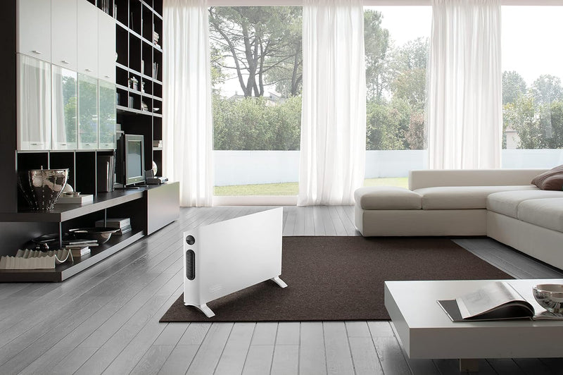 Завантажте зображення в засіб перегляду галереї, DeLonghi Slimline Convector Heater | 2.4kW | White | HSX4324E.WH
