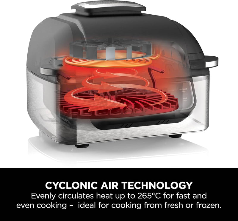 Завантажте зображення в засіб перегляду галереї, Ninja Foodi Health Grill and Air Fryer | AG301UK
