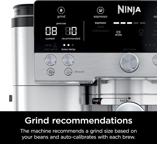 Ninja Luxe Cafe Premier Espresso Machine  ES601UK