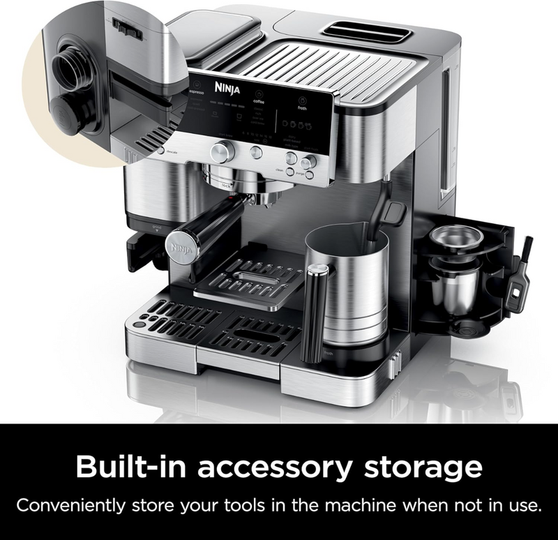 Load image into Gallery viewer, Ninja Luxe Cafe Premier Espresso Machine  ES601UK
