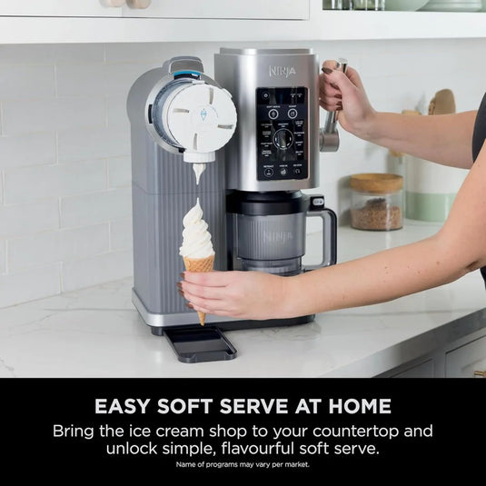Ninja Swirl by CREAMi 13-in-1 | Soft Serve and Ice Cream Maker | NC701UK