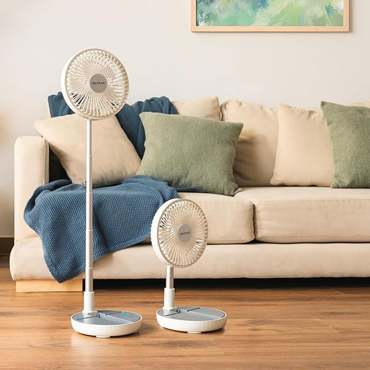Cecotec EnergySilence 800 Foldable 8" Portable Fan With Remote Control | 7200MAH | 264174