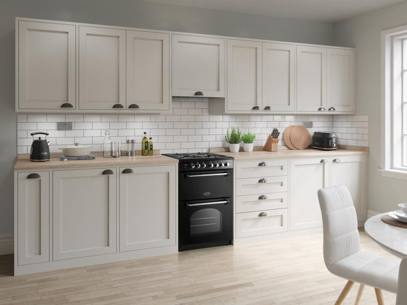 Load image into Gallery viewer, Rangemaster Classic 60cm | Gas | Black &amp; Chrome | 128060 | CLA60NGFBL/C
