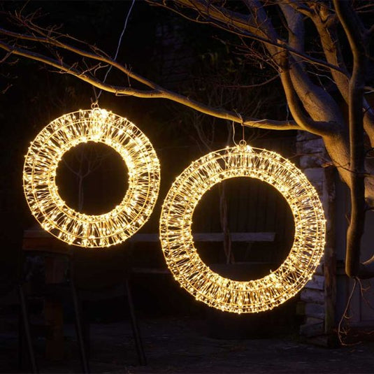960 LED Galaxy Wreath | Warm White  LV | 2506060