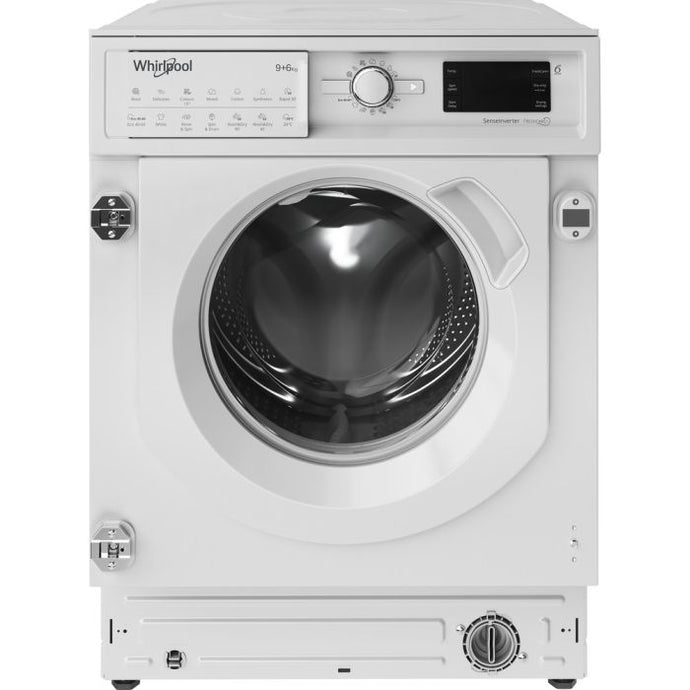 Whirlpool Built-in FreshCare+ Washer Dryer | 9kg/6kg | 1400 Spin | White | BI WDWG 961485 UK