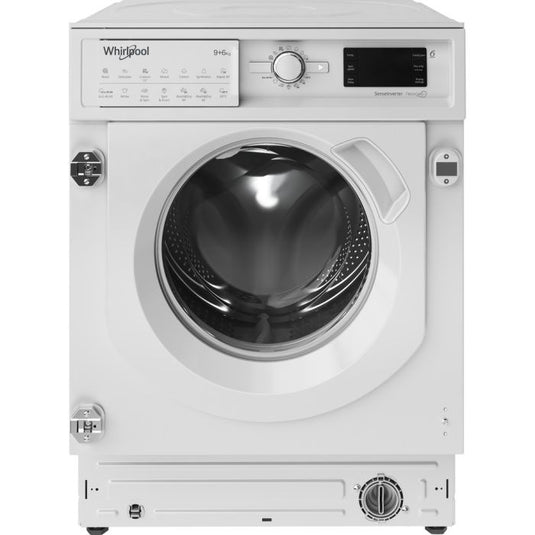 Whirlpool Built-in FreshCare+ Washer Dryer | 9kg/6kg | 1400 Spin | White | BI WDWG 961485 UK