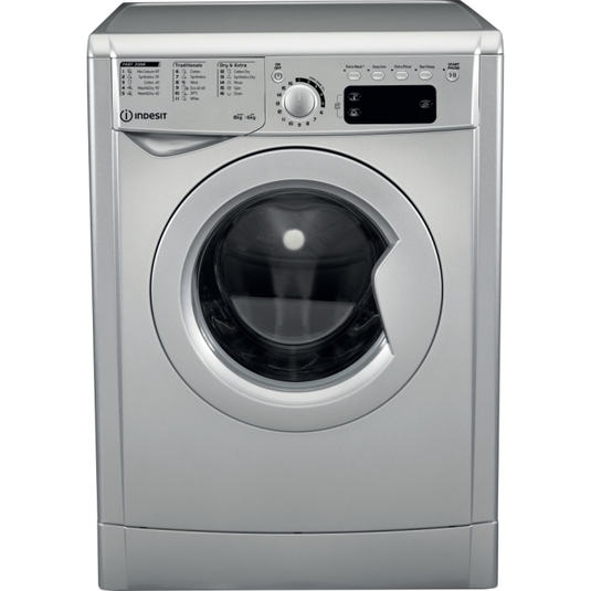 Indesit 8/6KG Washer Dryer | 1400rpm | Silver | EWDE861483SUK