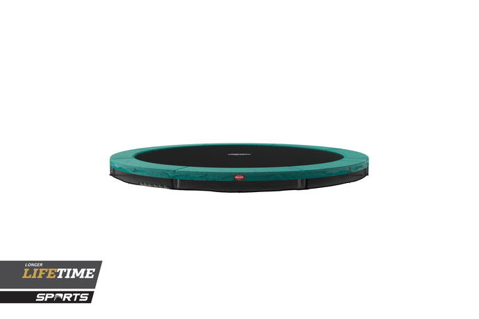 Berg Sports Favorit InGround Trampoline | 380CM/ 12FT | Green | 35.12.47.02