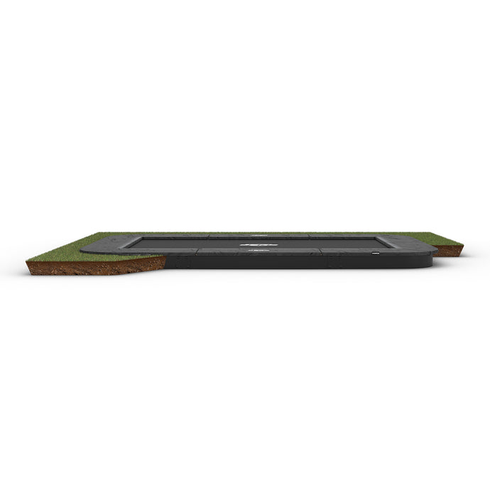 Berg Ultim Champion Flatground Trampoline | 330CM/ 11FT | Grey | 32.31.23.30