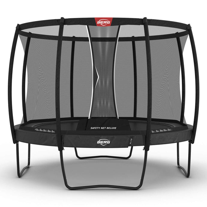 Berg Elite Regular Trampoline | 430CM/ 14FT | Safety Net Deluxe | Grey | 37.84.23.02