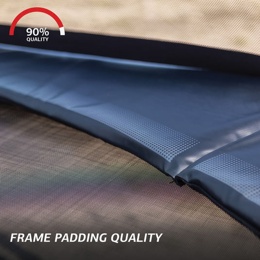 Berg Grand Elite Regular Trampoline | 520CM/ 17FT | Safety Net Deluxe | Grey | 30.45.75.32