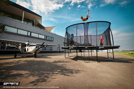 Berg Ultim Pro Bouncer Regular Trampoline | 500CM/ 16FT | Safety Net DLX XL | 32.55.95.30