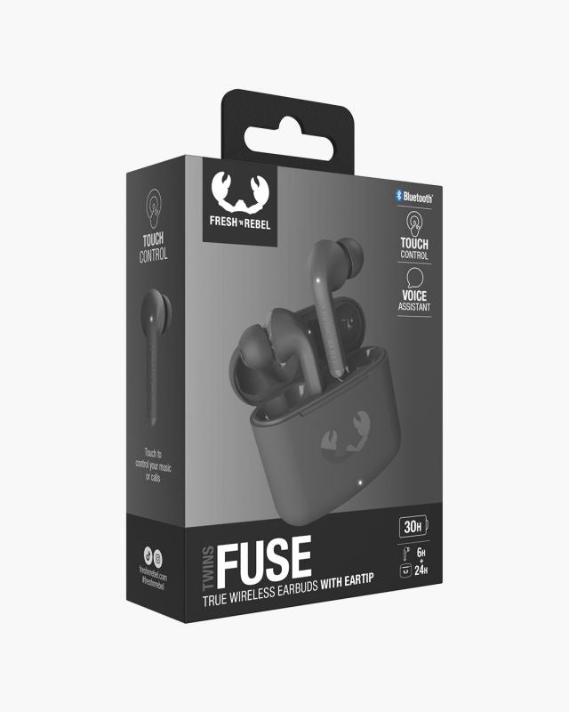 Load image into Gallery viewer, Twins Fuse TWS Earpods | Storm Grey | 801023
